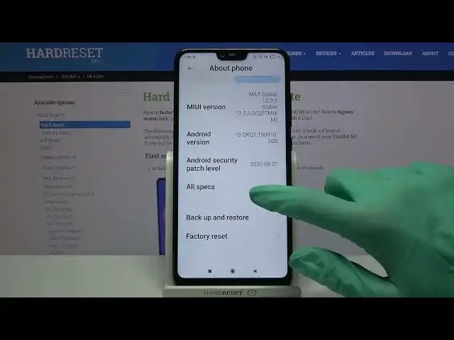 'Video thumbnail for How to Check Phone Specifications in XIAOMI Mi 8 Lite – Phone Info'