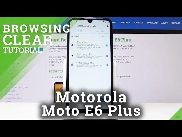 'Video thumbnail for How to Clear Browser History in Motorola Moto E6 Plus - Wipe Browser Cache'