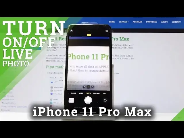 Video thumbnail for How to Turn On / Off Live Photo in iPhone 11 Pro Max