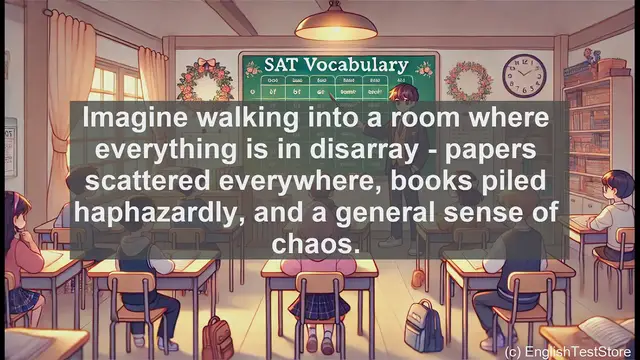 Video thumbnail for 5000 Must Know SAT Vocabulary - Understanding 'Muddle': A Versatile Word for Confusion and Disorder