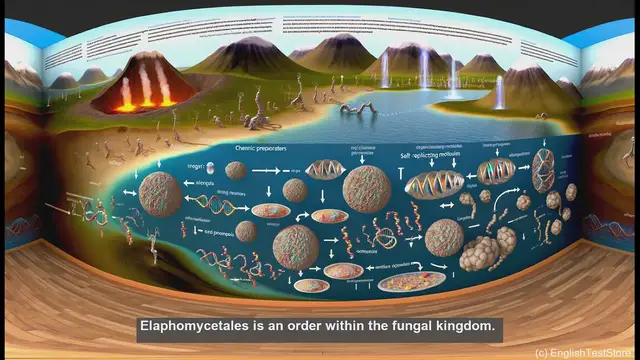 Video thumbnail for Elaphomycetales in biology - meaning, definition and examples