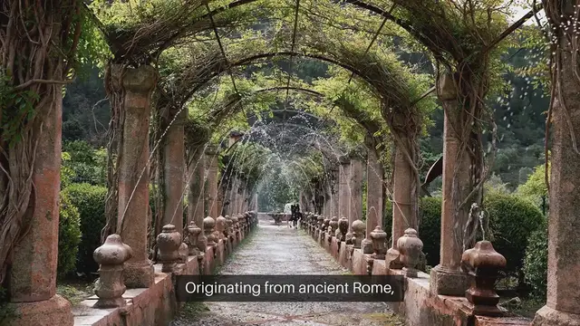 Video thumbnail for Pergolas Garden Design Feature