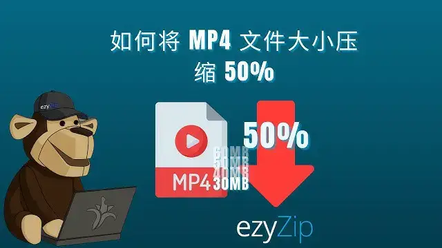 'Video thumbnail for 📉 将 MP4 文件大小压缩 50% | 在线缩小 MP4 文件大小（简易指南）'