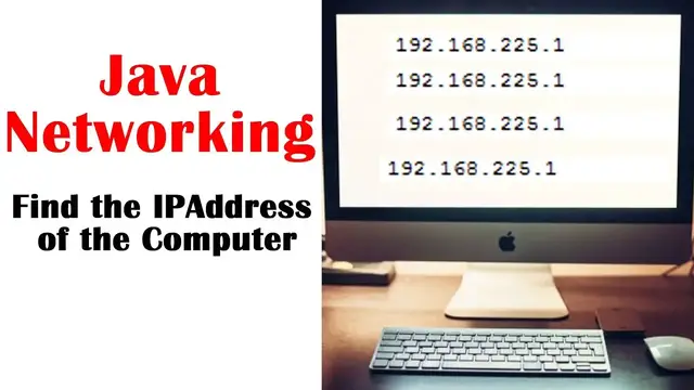 Video thumbnail for Java Networking Find ip address