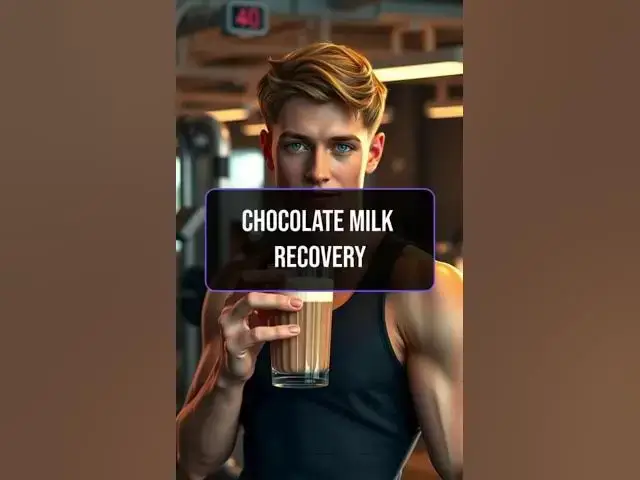 Video thumbnail for Chocolate milk: the ultimate recovery drink? #nutrition #funfact #chocolatemilk