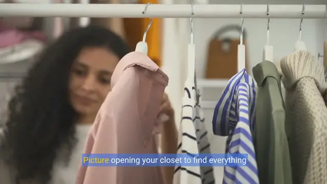 Video thumbnail for Closet organization hacks: Minimizing space and efficiency