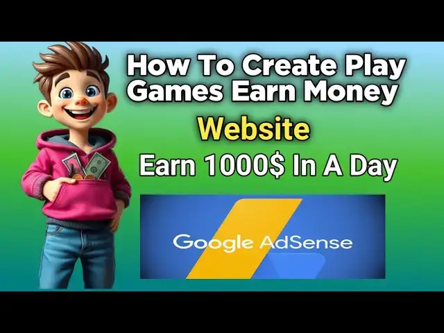 Video thumbnail for How To Create Play Games Earn Real Money Website On WordPress | HTML5 AdSense Approval Instant 💰1000