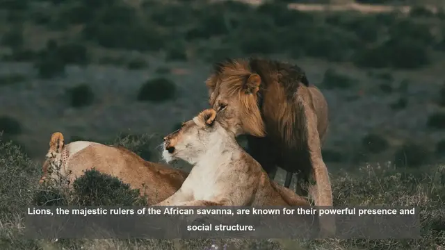 Video thumbnail for 10 Key Facts About Lions' Seasonal Movements