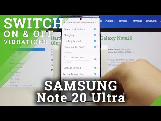 'Video thumbnail for How to Set Up Vibration Settings on SAMSUNG Galaxy Note 20 Ultra – Vibration Customization'