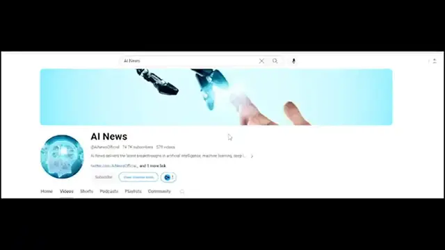 Video thumbnail for Create News Channel With AI for Free And Make Money Online  AI News Presenter Video