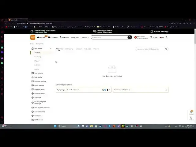 Video thumbnail for How To Check My Orders In Temu Shop