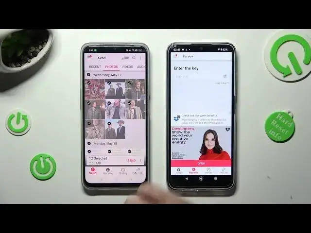 Video thumbnail for Transfer files from an Android Device to Nokia G22 {Send anywhere}