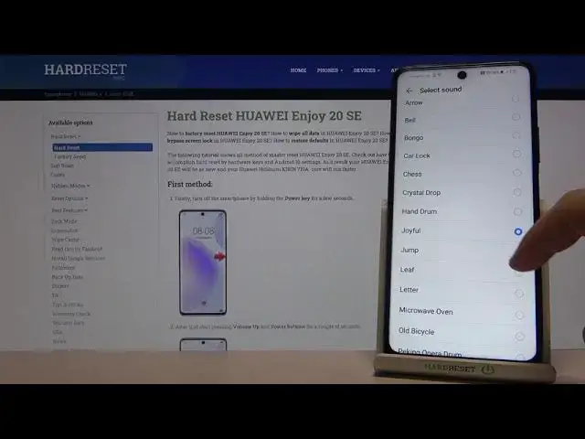 Video thumbnail for Default Notification Sounds in Huawei Enjoy 20 SE – List of Notification Tones