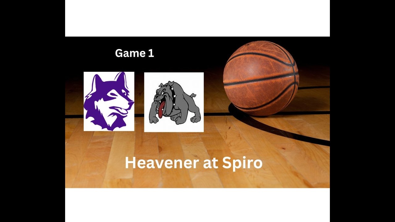 Video thumbnail for Heavener at Spiro basketball