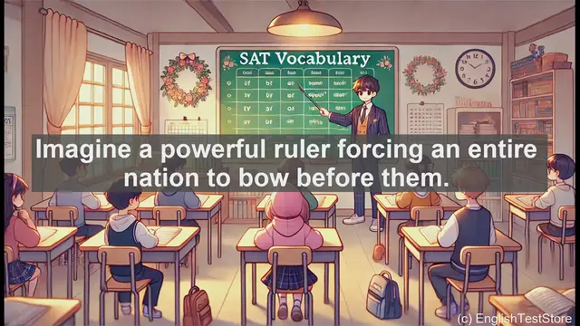 Video thumbnail for 5000 Must Know SAT Vocabulary - Subjugate: Mastering the Verb of Control and Domination