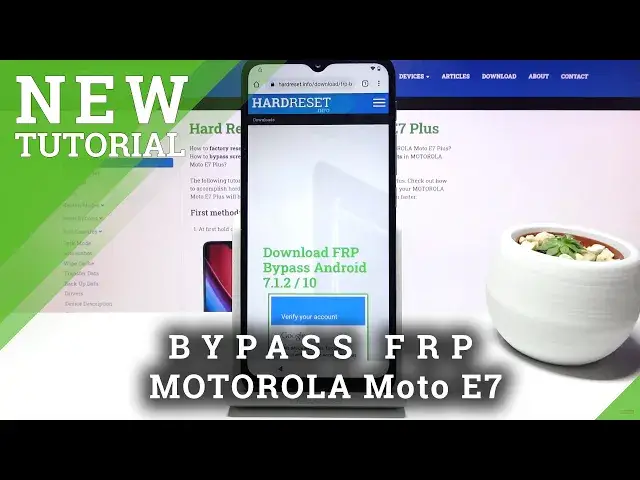 'Video thumbnail for How to Unlock FRP in MOTOROLA Moto E7 – Skip Google Verification'