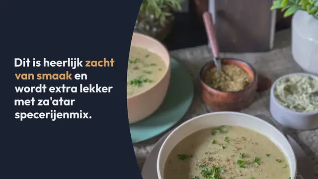 Video thumbnail for ROMIGE PASTINAAK SOEP MET COURGETTE