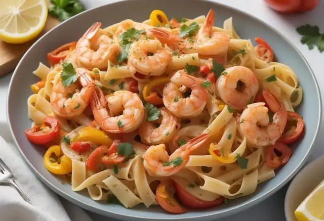 Video thumbnail for Cajun Shrimp Pasta