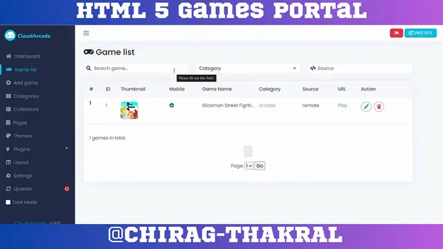 'Video thumbnail for Earn Money By Making HTML 5 Games Portal || Part Four'