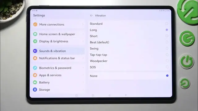 'Video thumbnail for How to Enter Vibration Settings in HUAWEI MatePad Pro 12.6 – Vibration Options'
