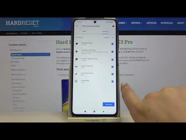Video thumbnail for How to Clear Browser in POCO X3 Pro – Remove Browsing Data