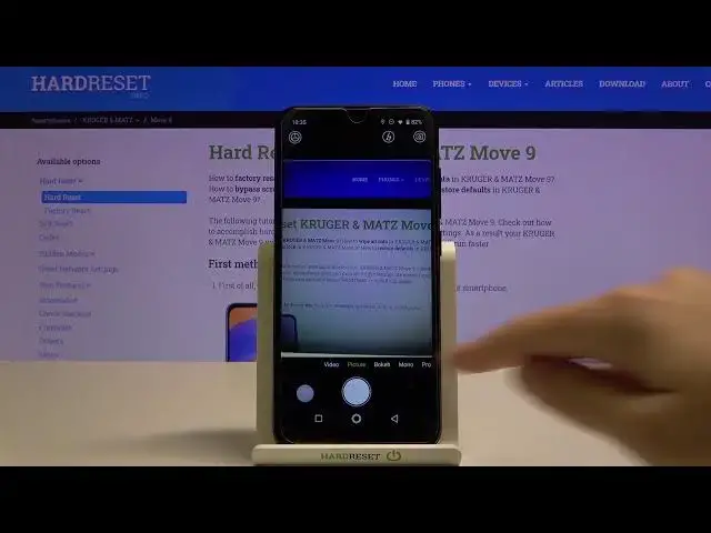 Video thumbnail for KRUGER & MATZ Move 9 and Camera Options - Camera Aspect Ratio
