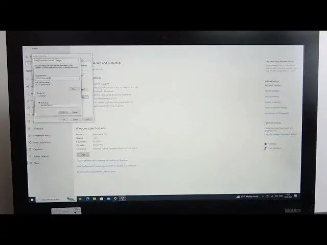 Video thumbnail for How To Change PC Name On LENOVO AIO M900Z