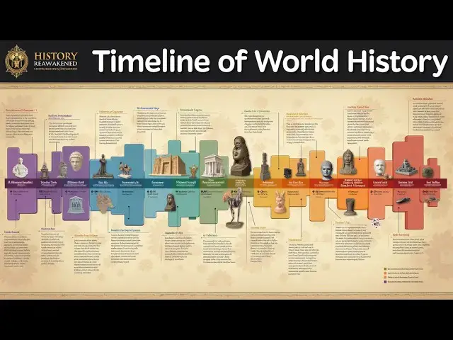 Video thumbnail for History Reawakened: The Pivotal Moments That Changed Humanity Forever #learnhistory #worldhistory