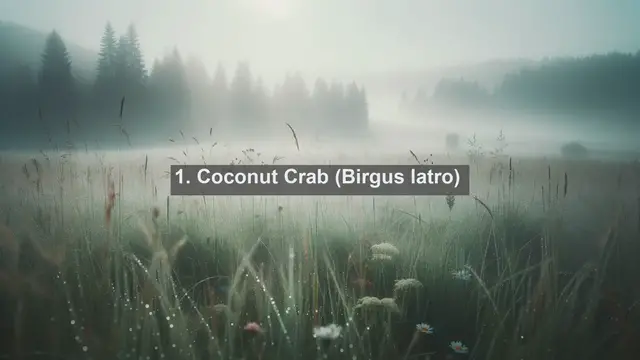 Video thumbnail for Discovering the Hidden Gems: Top 10 Native Animals of British Indian Ocean Territory