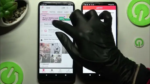 Video thumbnail for Transfer Files From T-MOBILE Revvl 6 To An Android Device {Send Anywhere}