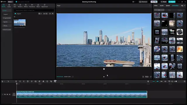 Video thumbnail for How To Zoom In CapCut PC (Adding Smooth Zooming and Panning Animations)