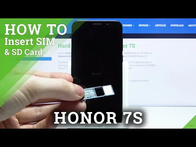 Video thumbnail for How to Insert SIM into HONOR 7S – Install SIM & SD Card