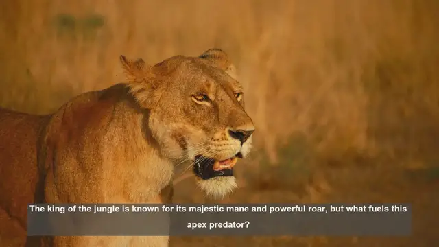 Video thumbnail for 10 Surprising Facts About a Lion's Diet