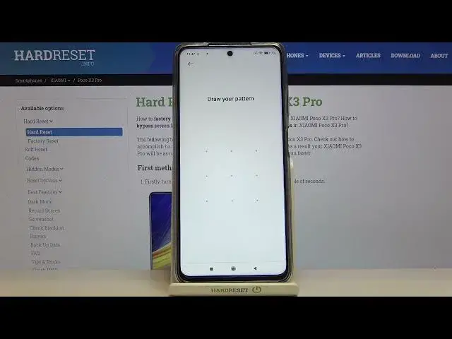 'Video thumbnail for How to Reset Network Settings in POCO X3 Pro – Restore Default Connection Settings'
