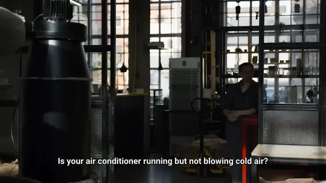 Video thumbnail for Air Conditioner Not Blowing Cold Air But Running