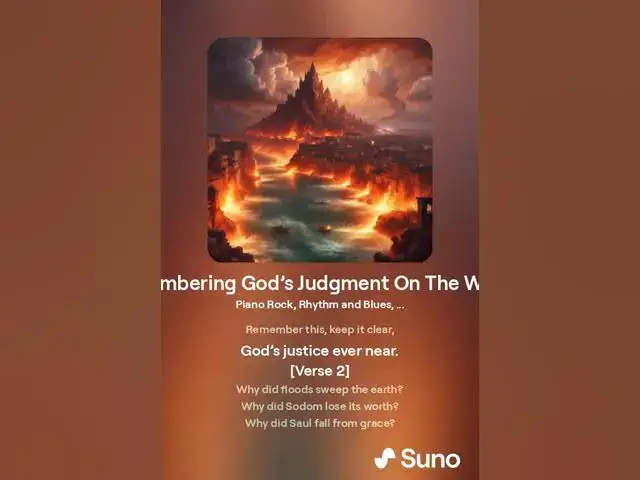 Video thumbnail for Remembering God’s Judgment On The Wicked