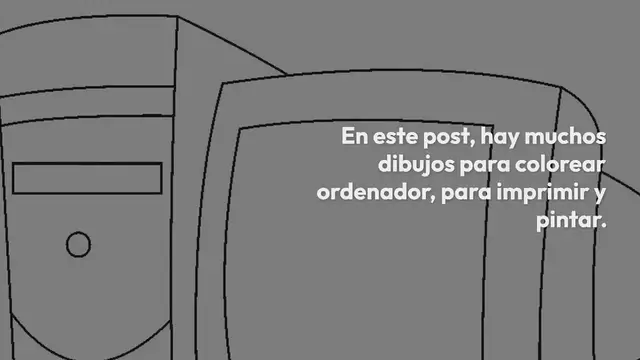 Video thumbnail for Dibujos para colorear ordenador