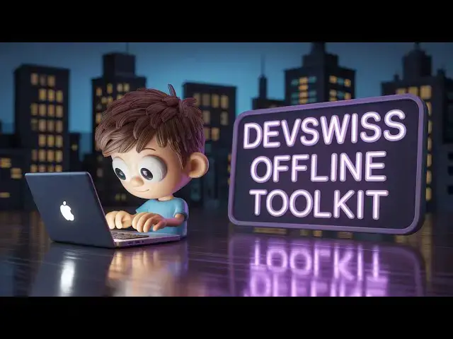 Video thumbnail for DevSwiss The Ultimate Offline Dev Toolkit—Your Coding Swiss Army Knife, No Internet Needed!