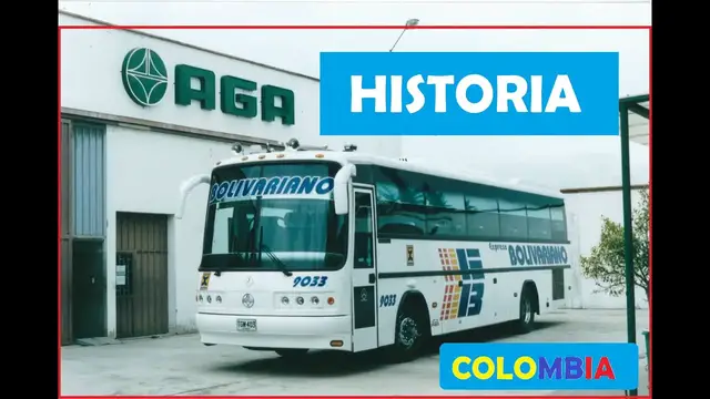 Video thumbnail for ? Historia de la Carrocera AUTOBUSES AGA DE COLOMBIA ?