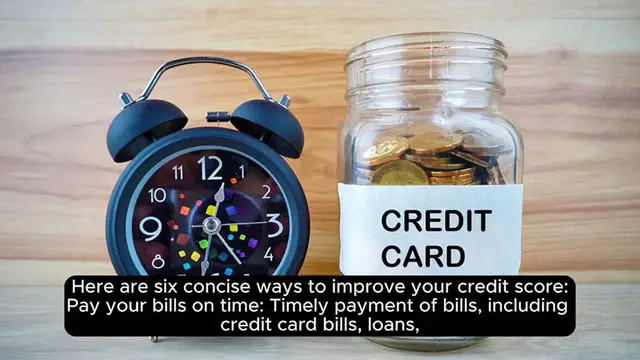 Video thumbnail for Best Ways To Improve Your Credit Score