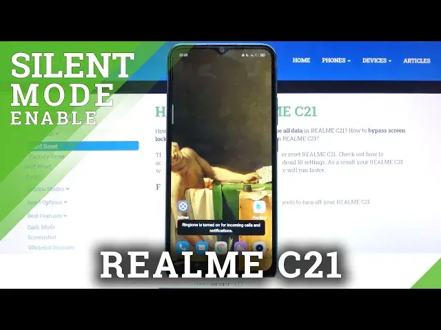 'Video thumbnail for How to Turn On / Off Silent Mode on REALME C21 – Switch Silent Mode'