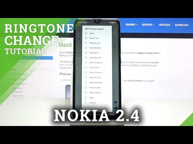 'Video thumbnail for How to Change Ringtone in NOKIA 2.4 – Personalize Sounds'