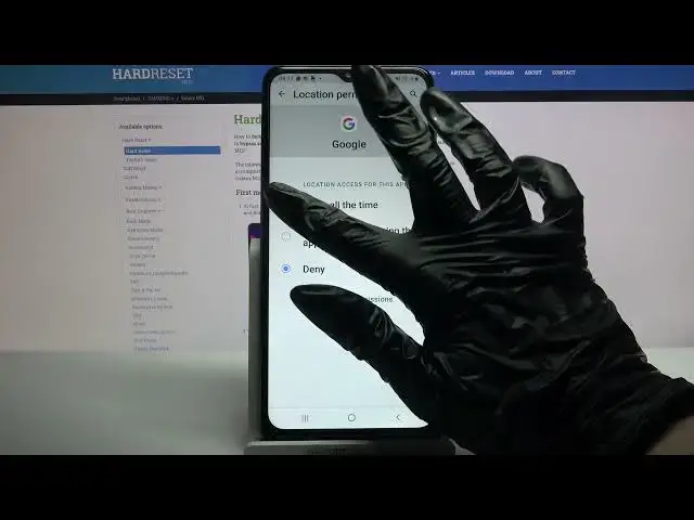 'Video thumbnail for How to Manage App Permissions on SAMSUNG Galaxy M12 – Applications Settings'