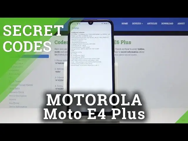 Video thumbnail for Secret Codes Motorola Moto E6 Plus - Test Mode / Hidden Codes