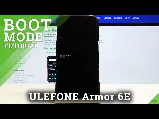 'Video thumbnail for Boot Mode in ULEFONE Armor 6E - How to Open & Use Bootloader'