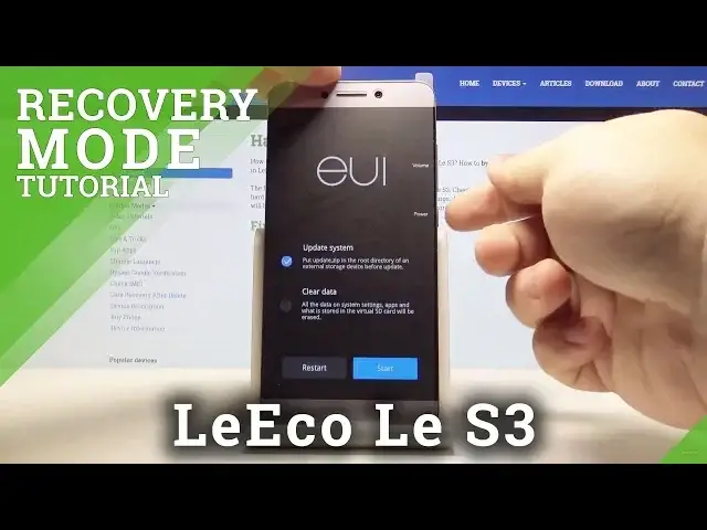 Video thumbnail for Recovery Mode  LeEco Le S3 - How to Open & Exit Recovery Mode