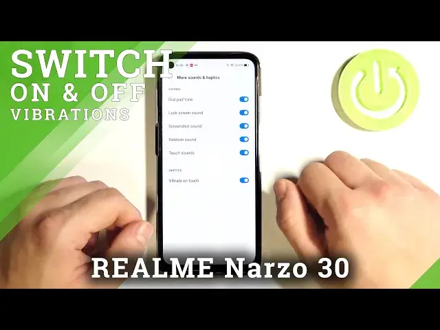 Video thumbnail for How to Manage Touch Vibrations in REALME Narzo 30 - Vibration Settings