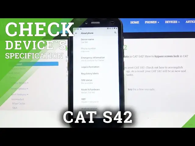 Video thumbnail for How to Check Specifications of Cat S42 - Find Device Info