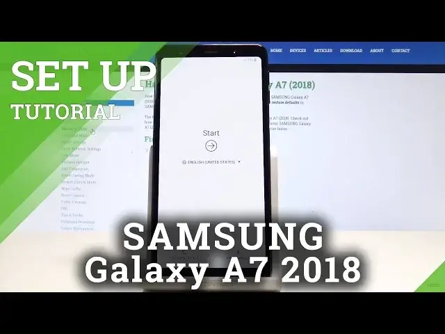 Video thumbnail for How to Activate SAMSUNG Galaxy A7 (2018) - Set Up First Settings