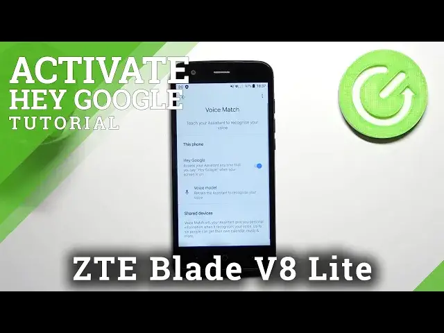 Video thumbnail for How to Activate Hey Google on ZTE Blade V8 Lite – Google Assistant Settings